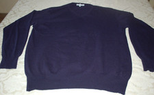 Centro Basic, Pullover, Blu, Merino Cashmere Viscosa Poliammide tg XXXL, usato