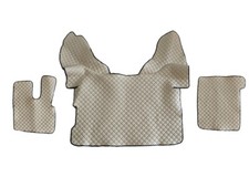 Beige Tappetini Eco Pelle