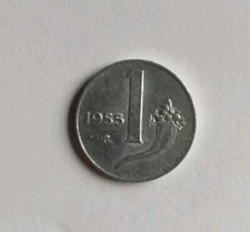 1 Lira 1955 Cornucopia Bilancia in ottime condizioni come da foto 