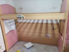 Letto a castello per bambina con scaletta