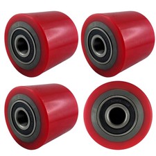 4 pezzi Ruote per Transpallet