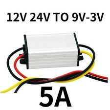 Trasformatore 12V - 24V a 9V 7,5V 6V 5V 4,2V 3,7V 3V step down convertitore di potenza DC
