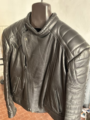 Stupenda giacca pelle nera - giacca,
