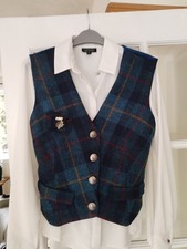 Gilet donna in tweed Harris