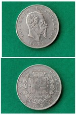 Italy Vittorio Emanuele III.5 Lire 1972.M.Argento.qSPL.Come da Foto.22113.