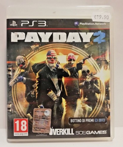 Payday ps3 playstation 3 - payday,