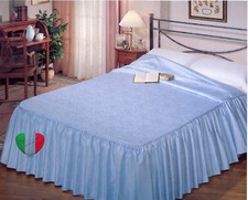 Copriletto Estivo Jaquard Con Volà Topazio Singolo Piazza e Mezza Matrimoniale