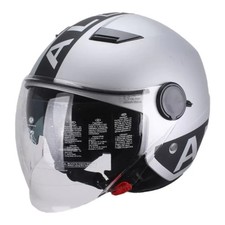 CASCO GRIGIO OPACO CON DOPPIA