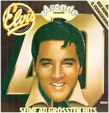 Elvis Presley 40 Greatest Hits NEAR MINT Arcade 2xVinyl LP