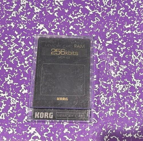 Korg mcr 256kbit ram memory - mcr-03,