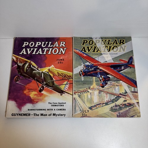 Popular aviation magazines lot - popular,