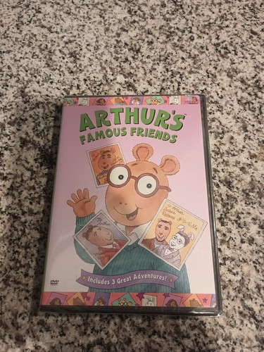 Arthur famous friends dvd - famous,