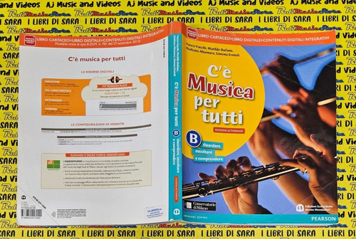 Book libro musica - musica, per