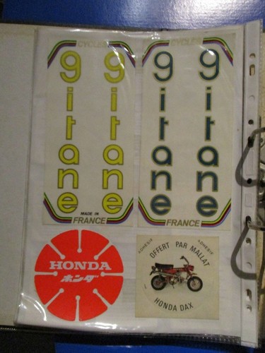 Autocollants moto cycles - moto,