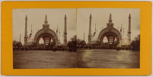 Parigi 1900 porta monumentale - 1900,