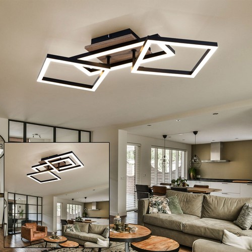 Plafoniera lampada legno - di,