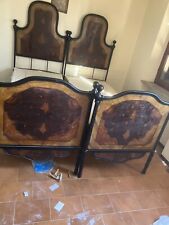 LETTO MATRIMONIALE LUIGI FILIPPO iN FERRO E LAMIERA DIPINTA