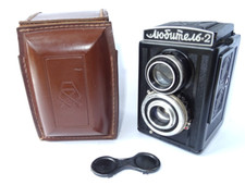 LUBITEL-2 LOMO fotocamera sovietica Ucraina TLR medio formato 6x6 macchina fotografica vintage