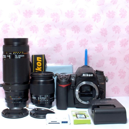 Nikon d7000 dslr set - nikon, doppio