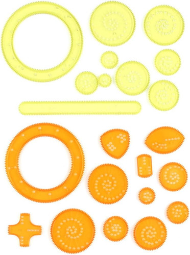Pezzi spirograph kit - 22, spirograph,