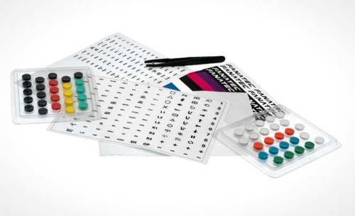 Set tappi pulsanti - , adesivi