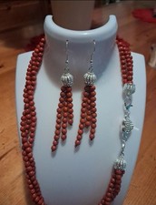 Collana corallo - di,
