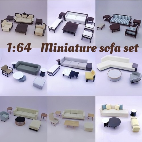 Set divano tavolino diorama - divano,