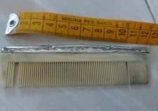 ANTICO PETTINE GUSCIO IN OSSO
