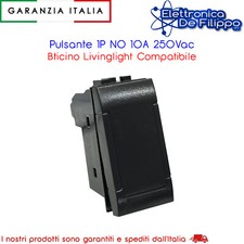 Pulsante 1P NO 10A 250Vac