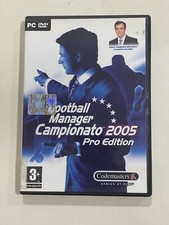 FOOTBALL MANAGER 2005 gioco videogioco PC con manuale ital