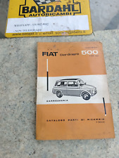 Fiat 500 Giardiniera  tipo 120- Catalogo ricambi carrozzeria
