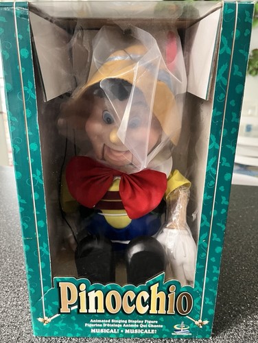 Pinocchio singing display - singing,