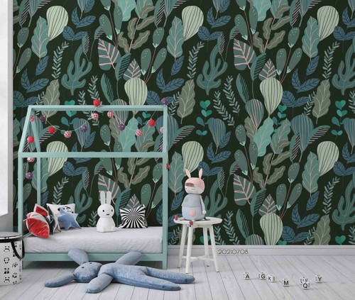 Carta parati tropic - da, 3d