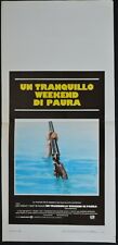 locandina UN TRANQUILLO WEEKEND DI PAURA JON VOIGHT BURT REYNOLDS BOORMAN HORROR
