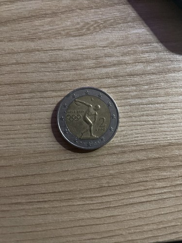 Moneta euro rara - da, 2