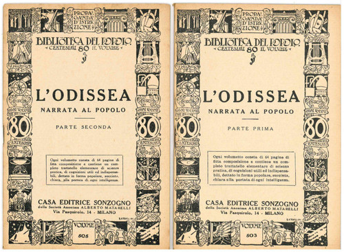 Odissea narrata popolo - narrata, al