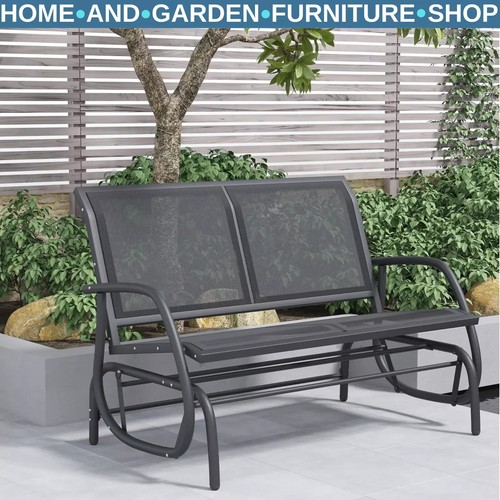 Panca aliante patio - nera, sedia