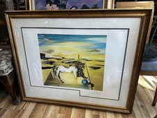 RARE XXL Hand Signed SALVADOR