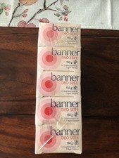 1x Striscione sapone antico