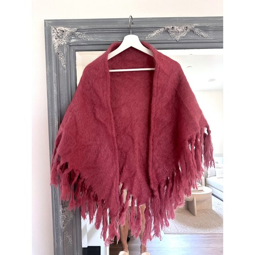 Scialle avvolgente pile - , mohair