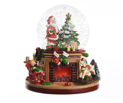 Sfera natalizia babbo - babbo, natale