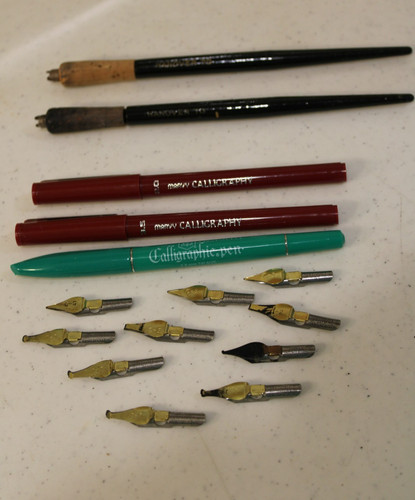 Fountain dip pen - pen, calligraphy