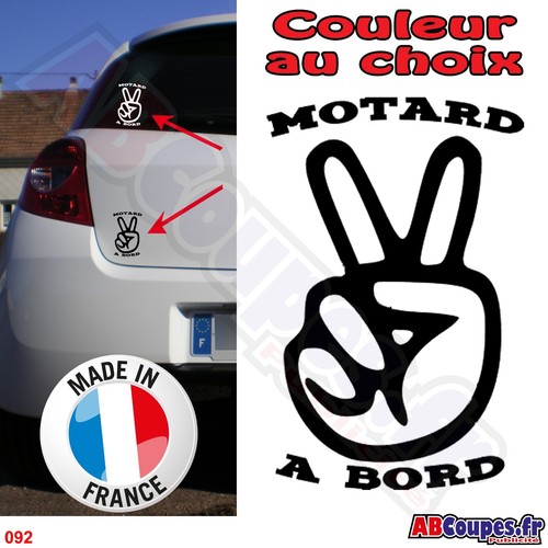 Sticker autocollant motard - sticker,