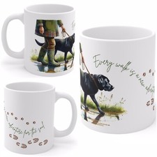 Tazza labrador nera in