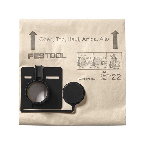 Festool sacco filtro fis ct - 5x, fis-ct