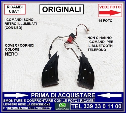 Comandi radio stereo volante - comandi,