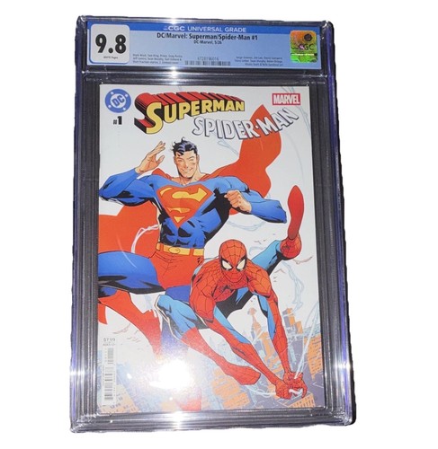 Cgc dc marvel - 9.8, dc/marvel
