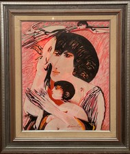 Dipinto olio su tela, Figure e