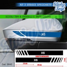 Adesivi Strisce specchietti
