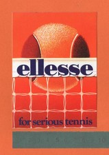 Adesivo Vintage Sticker Autocollant Aufkleber ELLESSE Costumi da Bagno